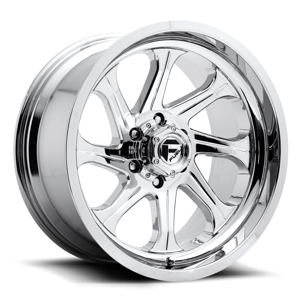 Fuel Wheels Seeker D677 Chrome Rim Performance Plus Tire