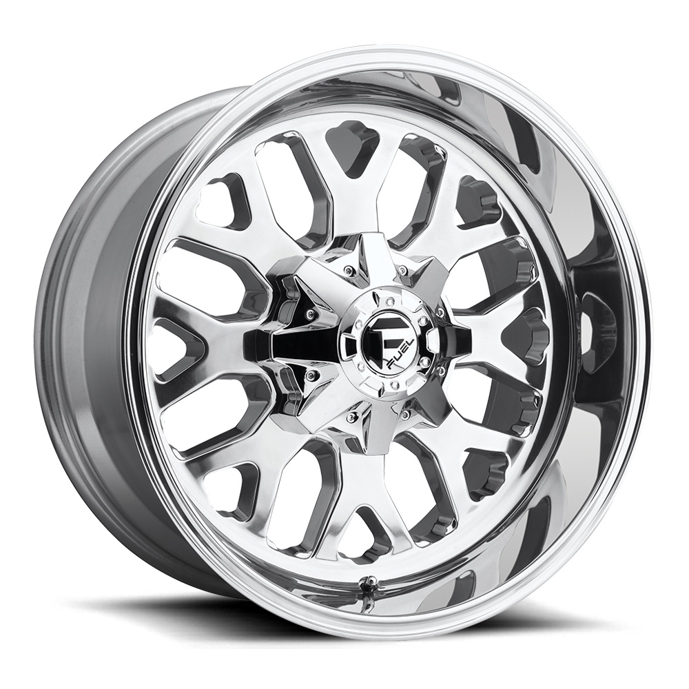 Fuel Wheels Titan D586 Polished Rim Wheel Size 20x10 Performance