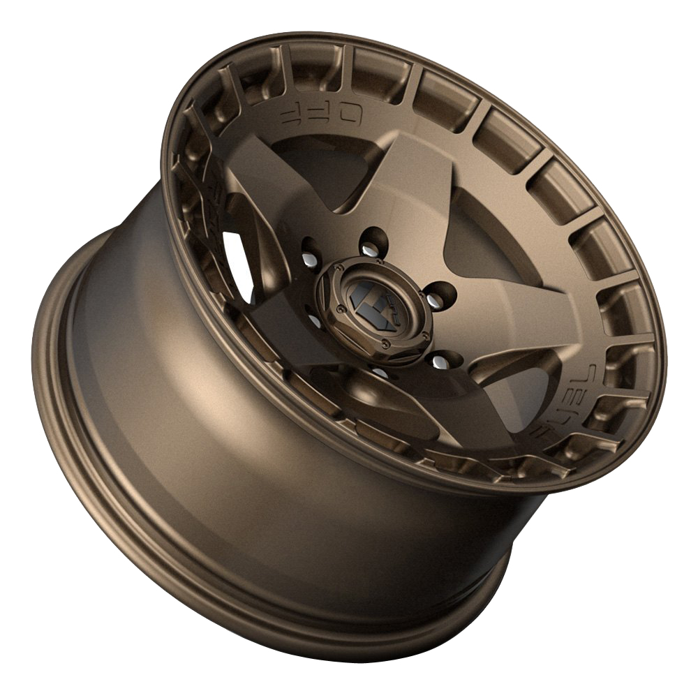 Fuel Wheels Warp D735 Matte Bronze Rim Wheel Size 20x9 Performance Plus Tire