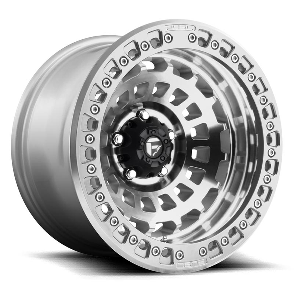 Fuel Wheels Zephyr Beadlock D102 Machined Rim Wheel Size 17x9