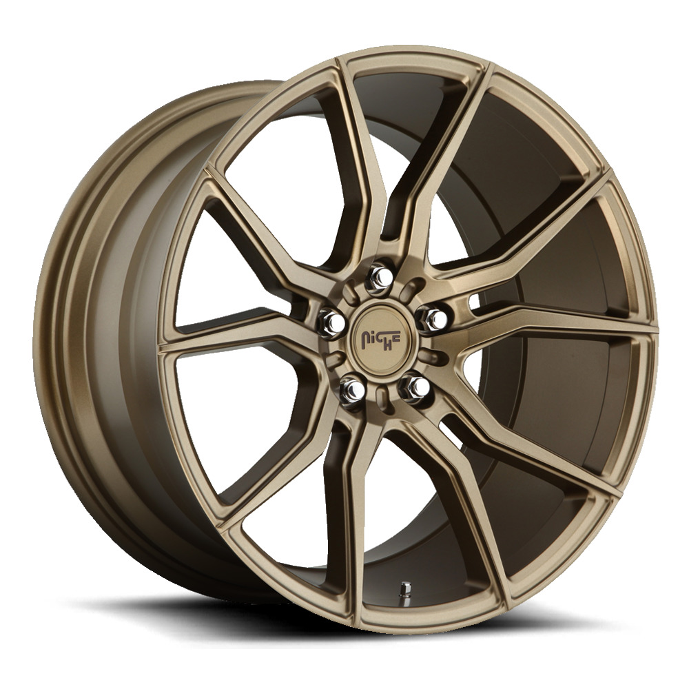 Niche Wheels Ascari M167 Bronze Rim Wheel Size 19x8.5 Performance Plus Tire