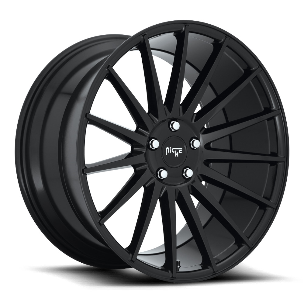 Niche Wheels Form M214 Gloss Black Rim Performance Plus Tire