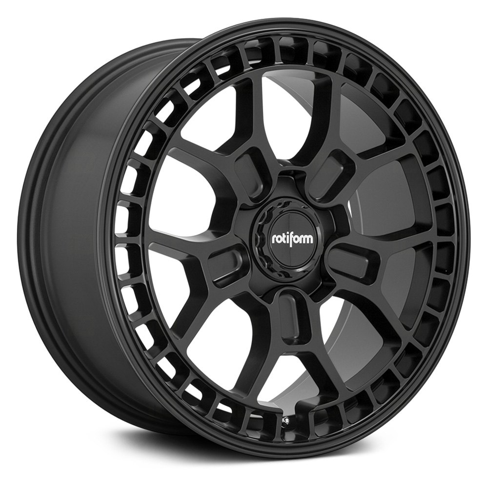 Rotiform Wheels ZMOM R180 Matte Black Rim Wheel Size 19x8.5