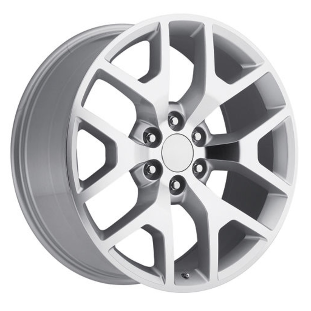 2014 GMC SIERRA Silver/Machined Rim by Topline Replica Wheels Wheel