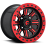 Fuel UTV-Gloss Black with Candy Red