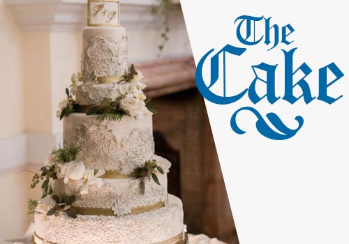 The dress, the cake, the flowers