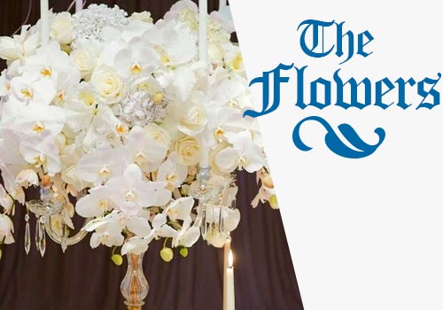 The dress, the cake, the flowers