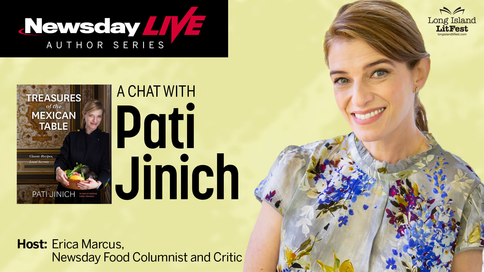 A Chat with award-winning and Emmy-nominated Mexican chef Pati Jinich