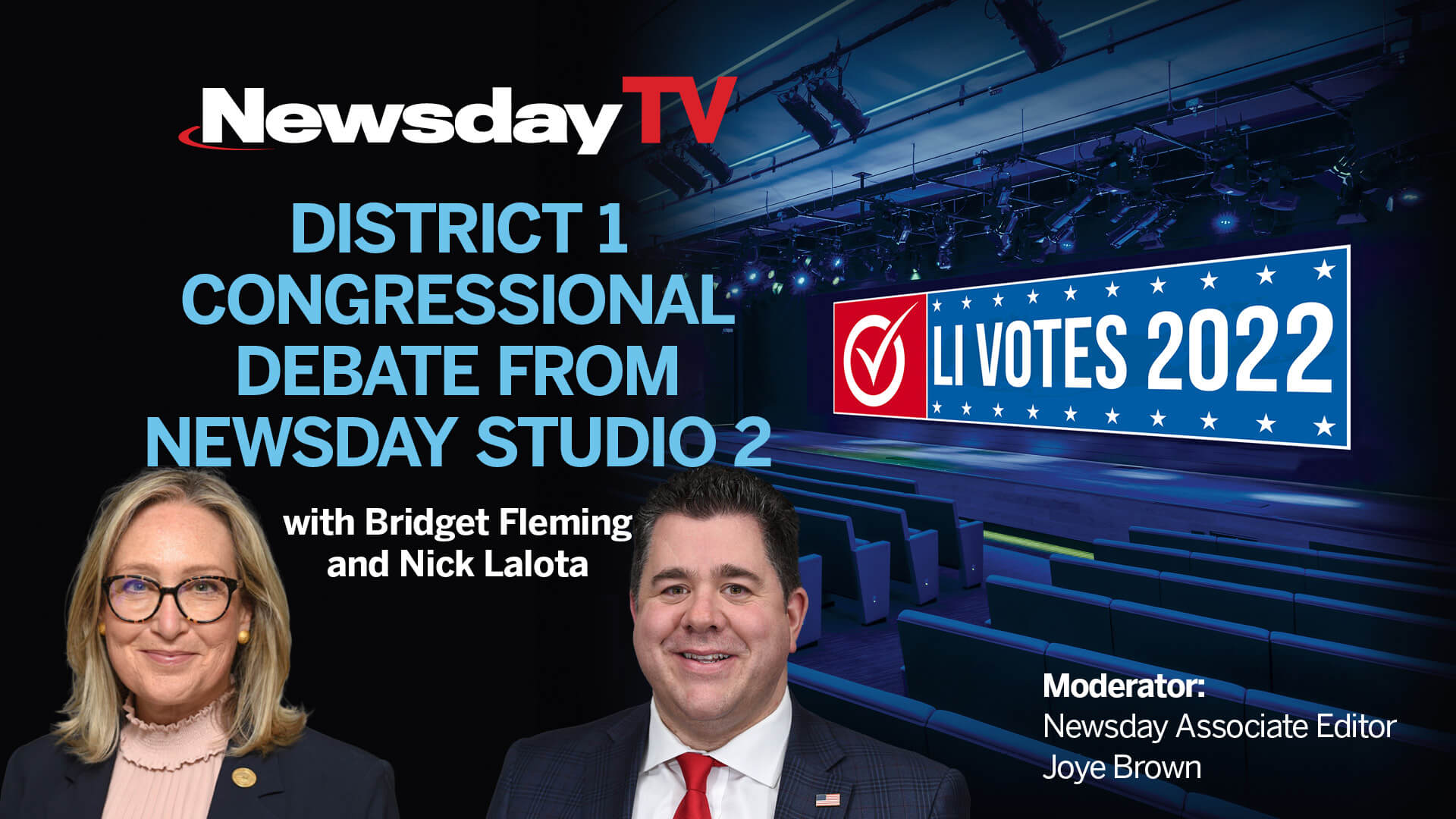 District 1 Congressional Debate From Newsday Studio 2 Newsday