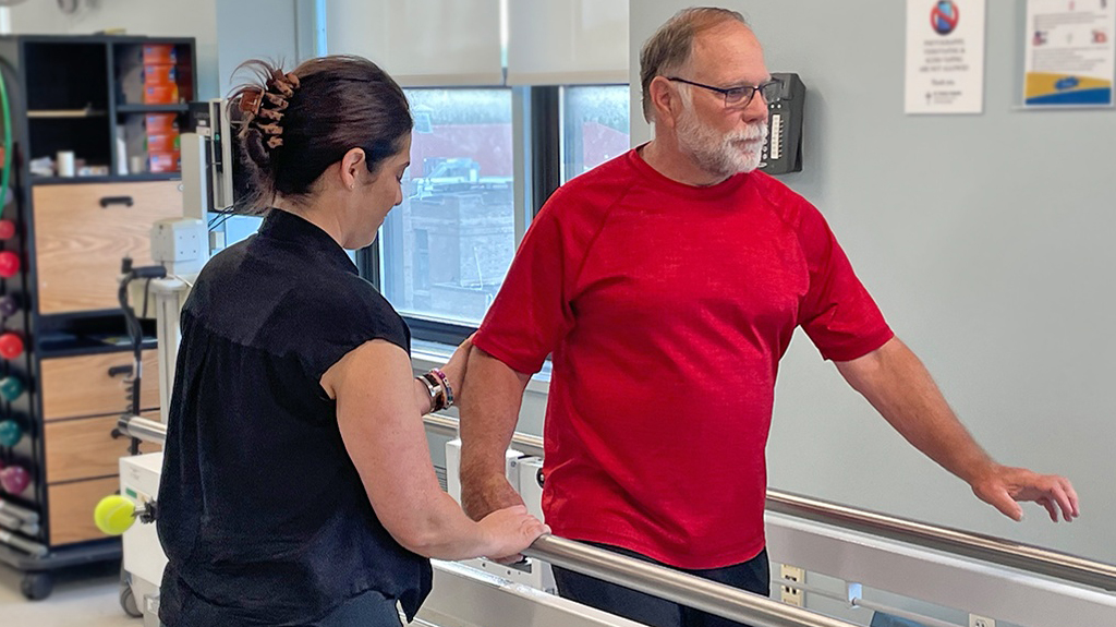 Downtown St. Charles:<br>The only stroke rehabilitation of its kind