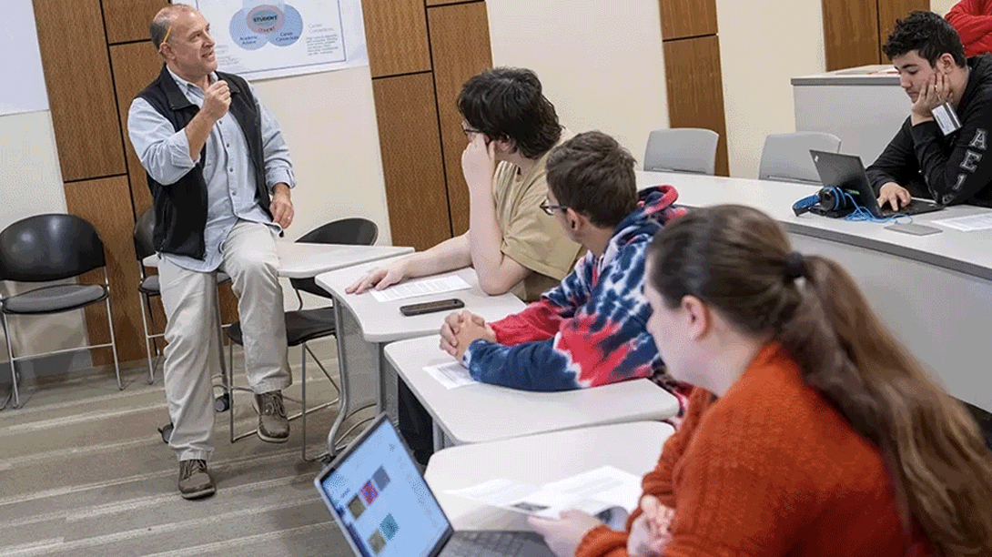 The College of Choice<br>for Students Who<br>Learn Differently