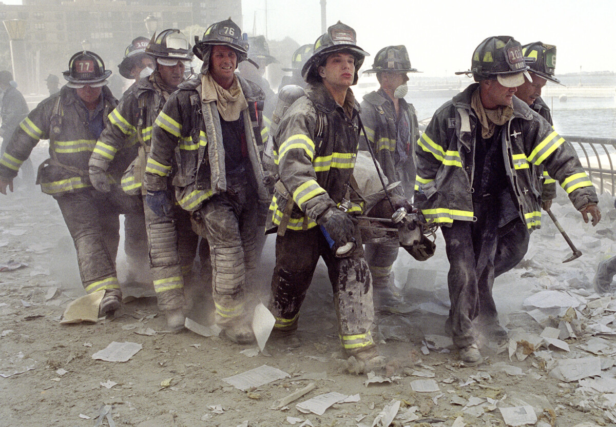 These Powerful Photos Capture The Bravery And Selflessness Of 9/11 First Responders