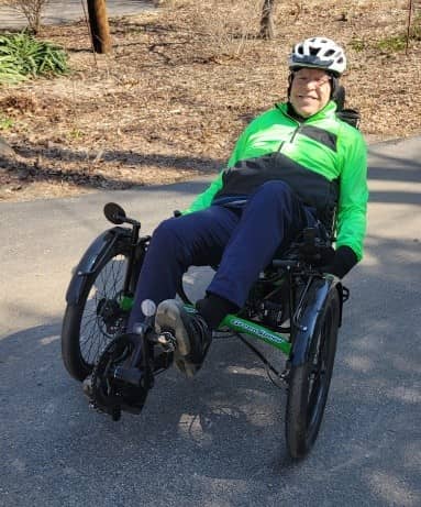 Dave on a trike.