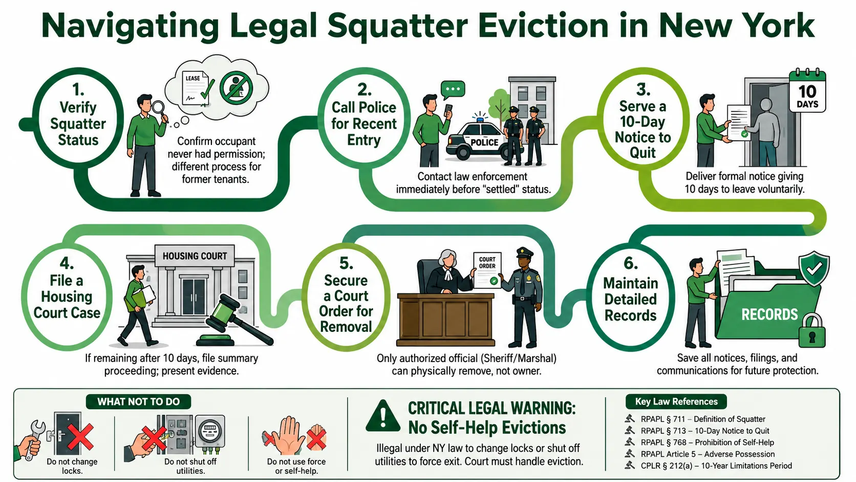 How to Legally Remove a Squatter in New York