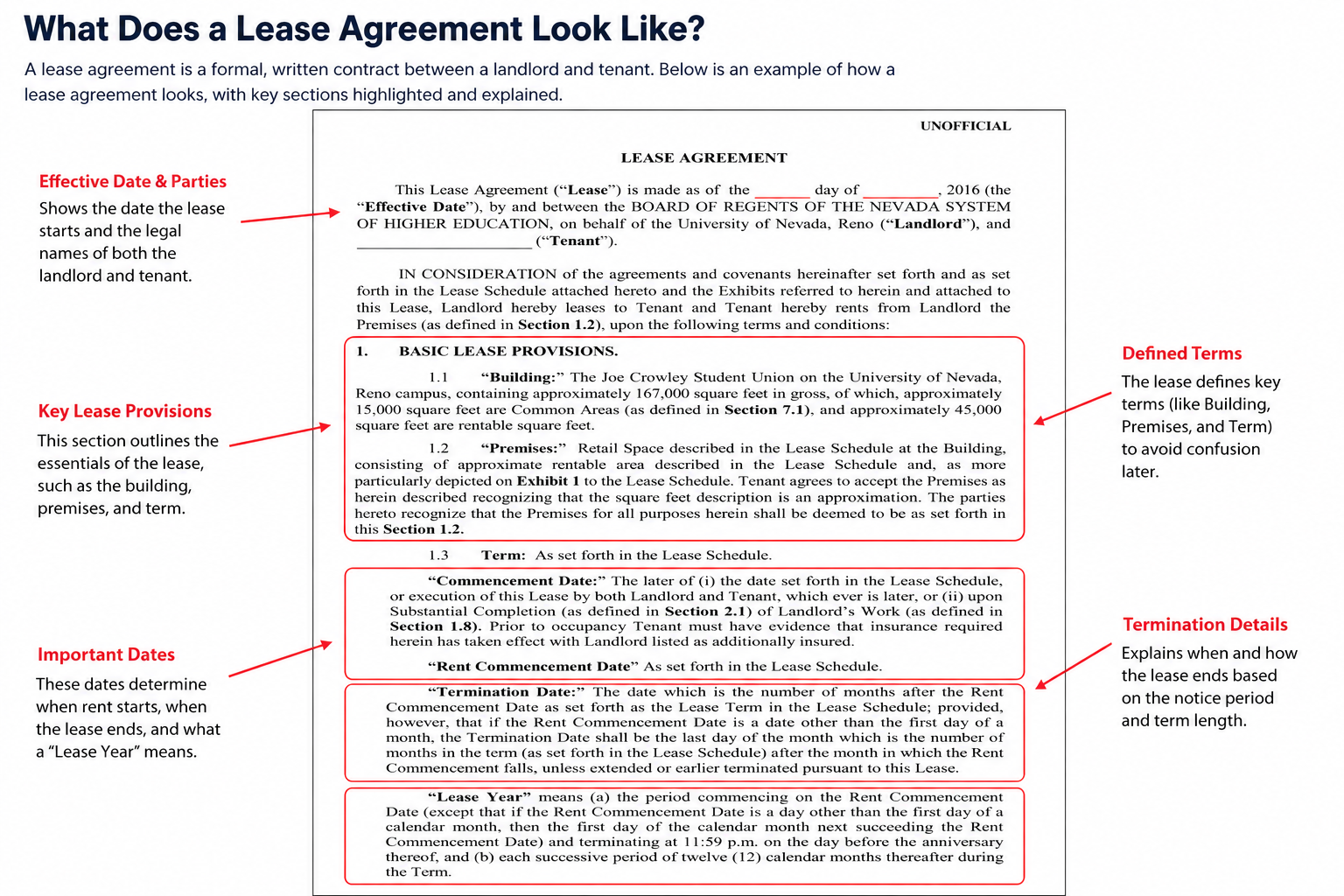 lease to agreement - Sample