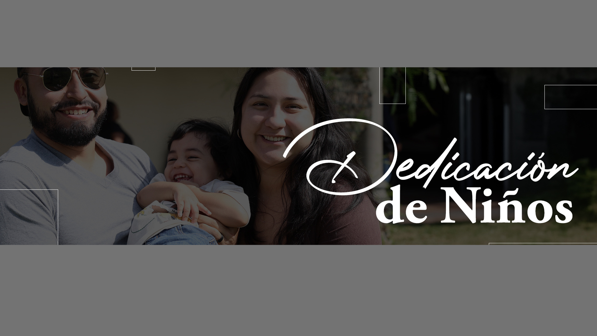 Dedicación de Niños