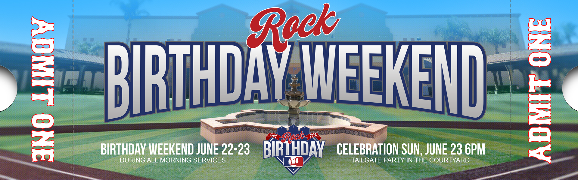 Rock Church Birthday Weekend & Celebration