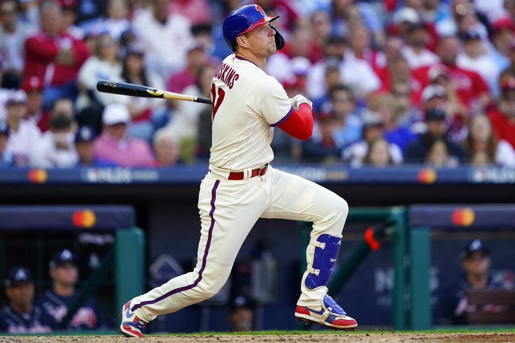 Rhys Hoskins Props, Betting Odds and Stats vs. the Padres October 18
