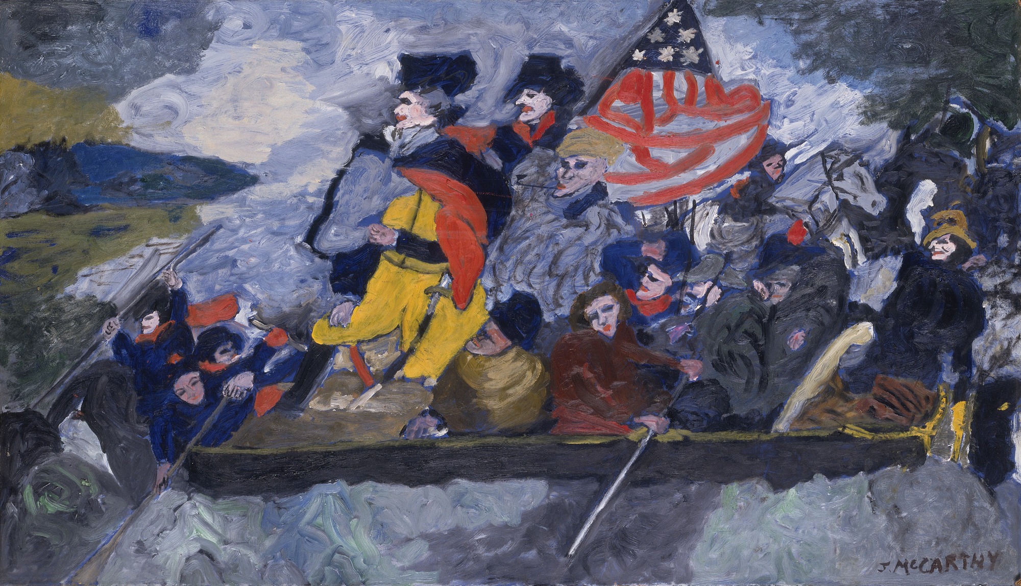 Washington Crossing The Delaware Variation On A Theme 3 Smithsonian American Art Museum