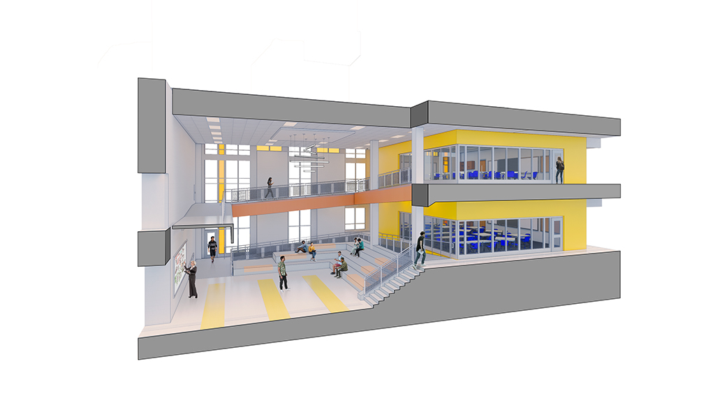 Construction Begins at Meade High School Smolen • Emr • Ilkovitch