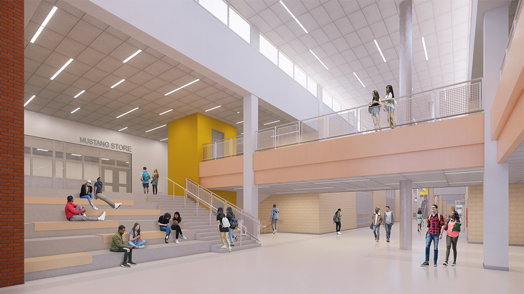 Construction Begins at Meade High School Smolen • Emr • Ilkovitch