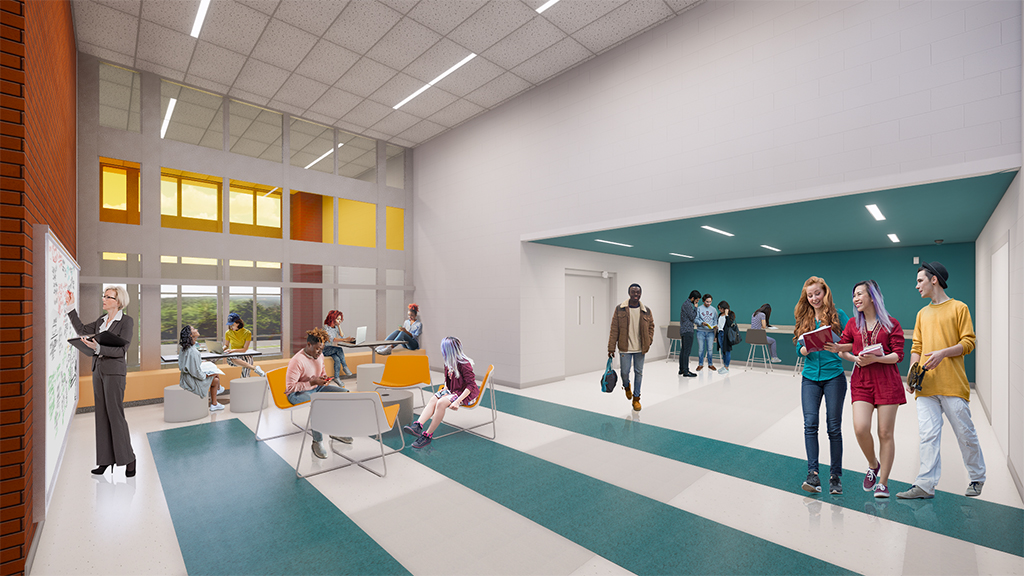 Construction Begins at Meade High School Smolen • Emr • Ilkovitch