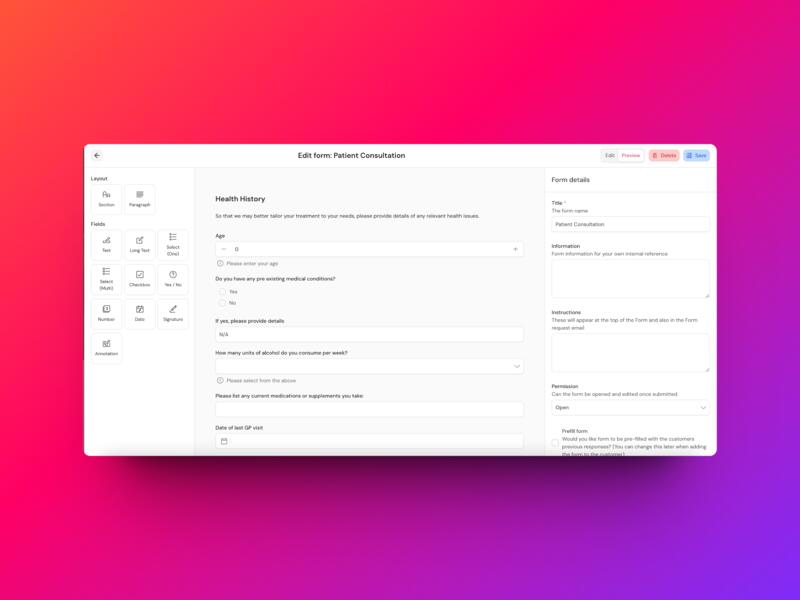 New Drag & Drop Form Builder!