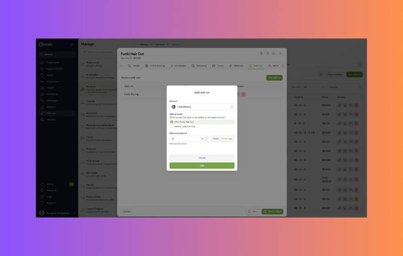 Introducing Add-On Services