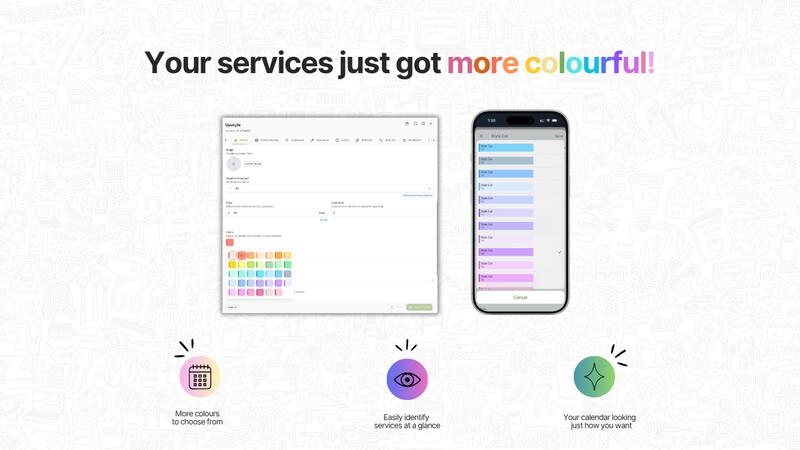 More Colours for Your Services