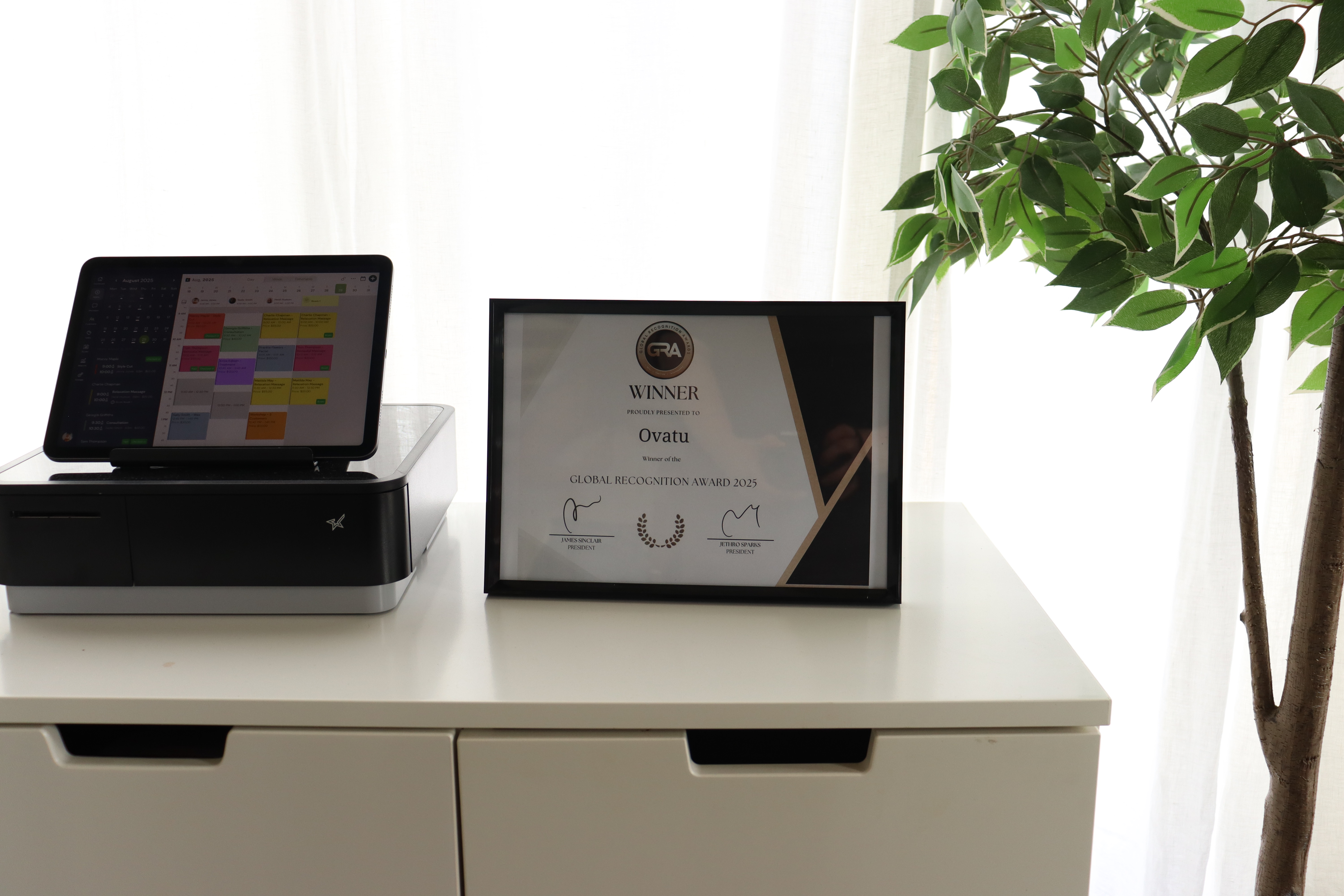 ovatu customer service award