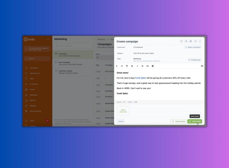 Streamline your Marketing Communications with Scheduled Email Campaigns!