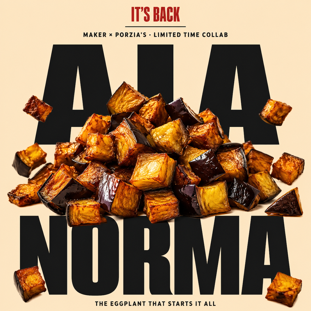 A La Norma Eggplant — Order Now.