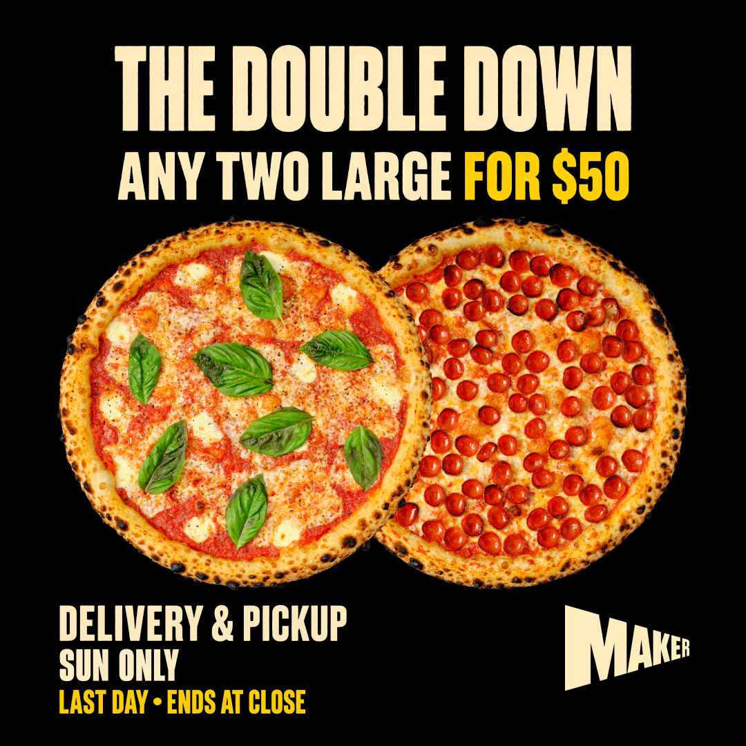 Double Feed — Order Now.