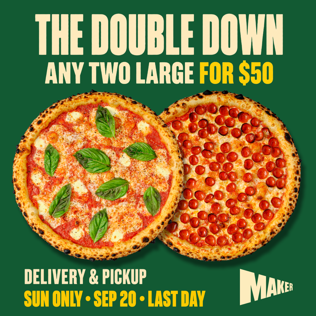 Double Feed Sun Sep 20 — Order Now.