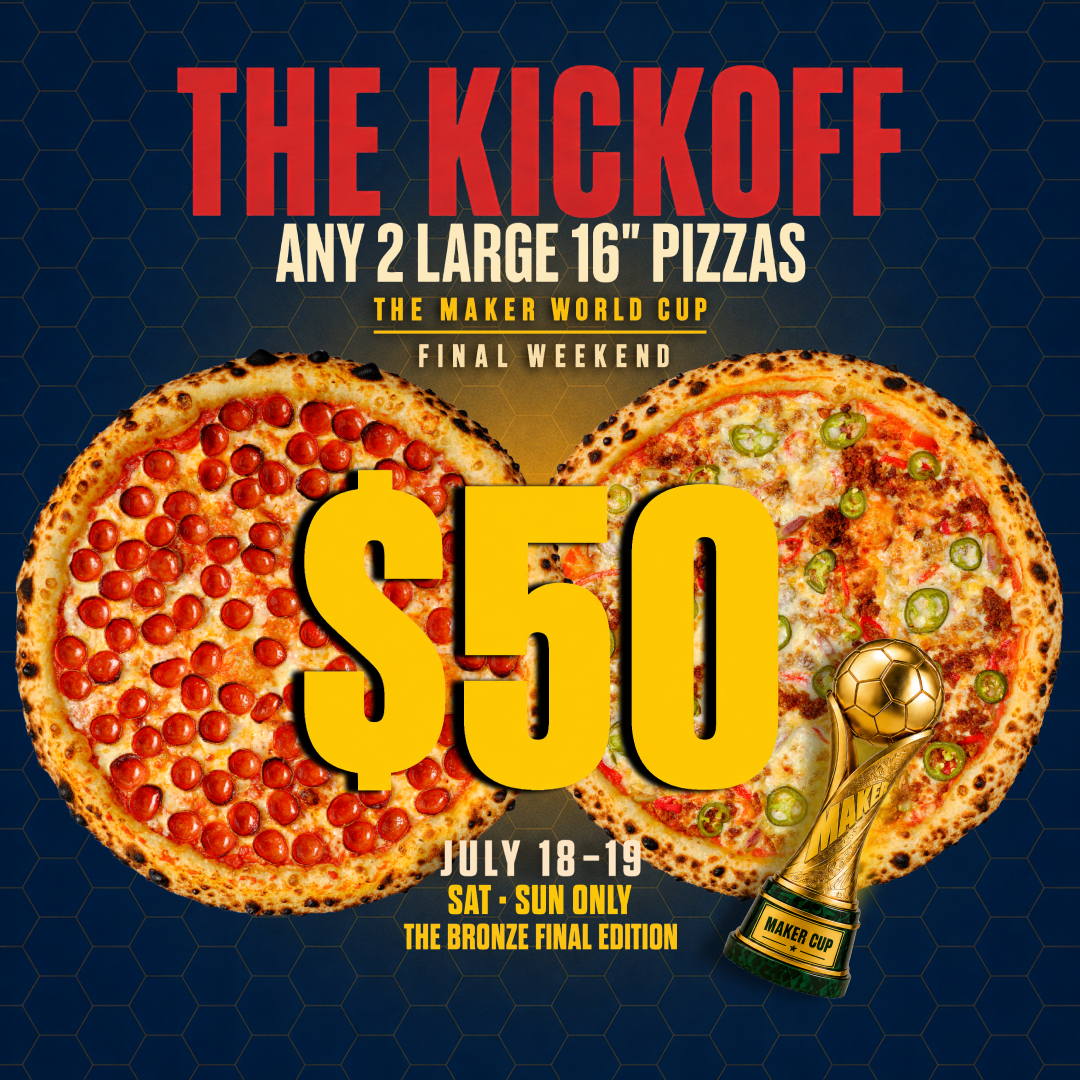 Kickoff Saturday — Order Now.