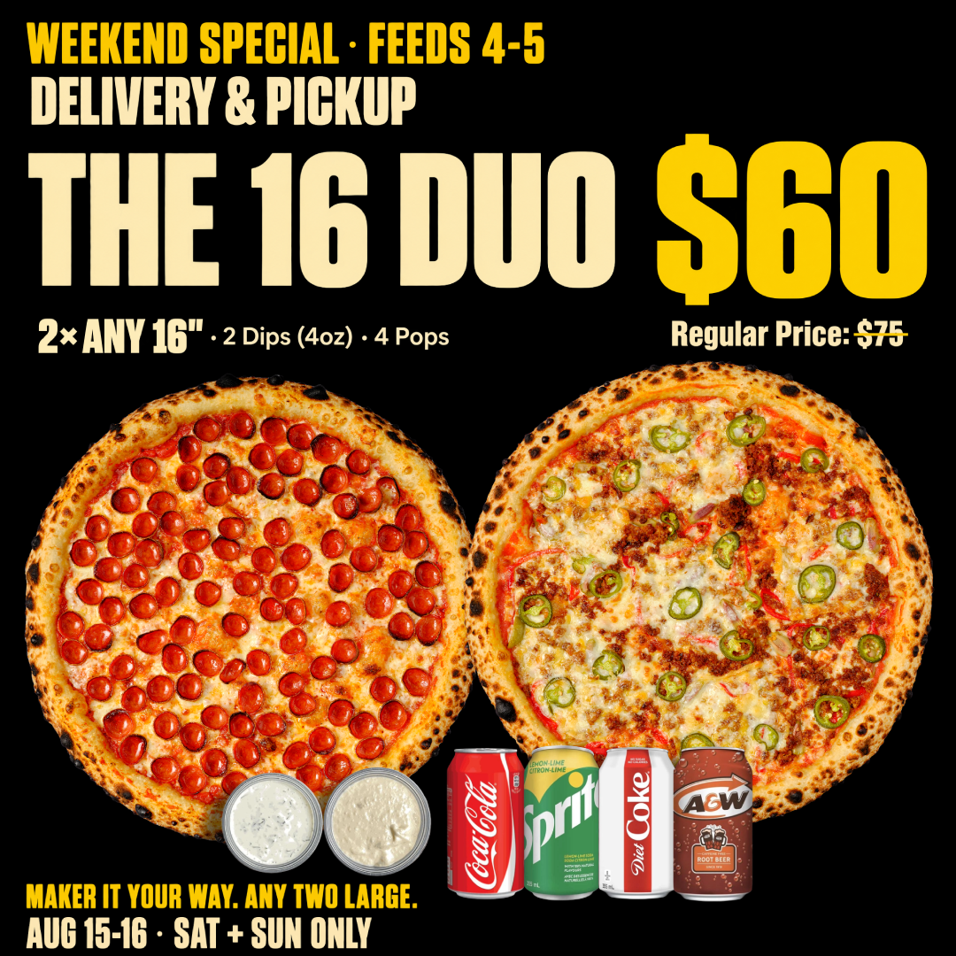 The 16 DUO — Order Now.