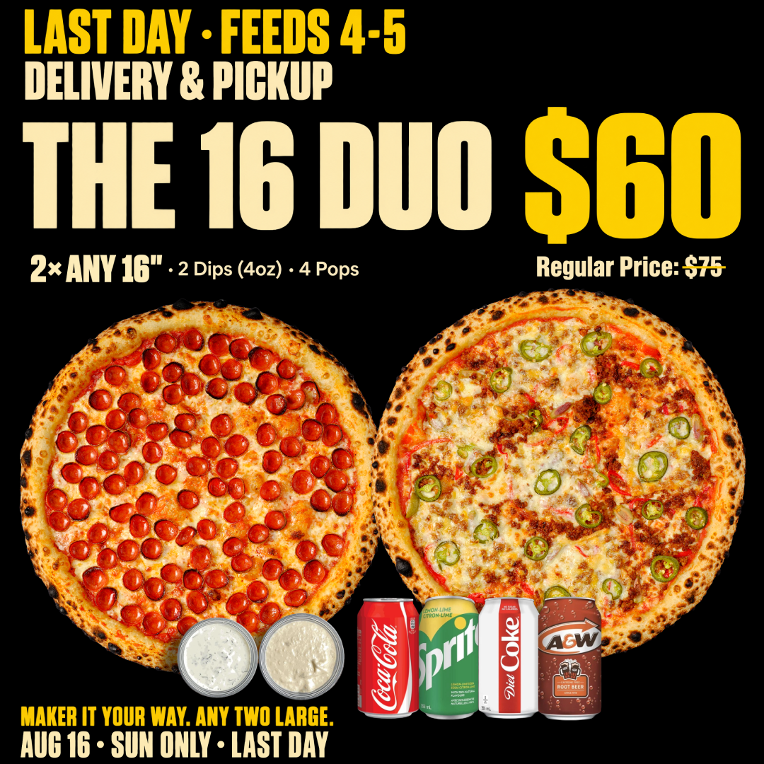 The 16 DUO — Order Now.