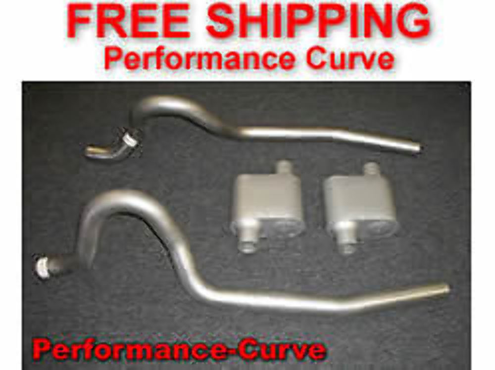 8604 Ford Mustang GT Exhaust System w/ Full Boar One Chamber Mufflers