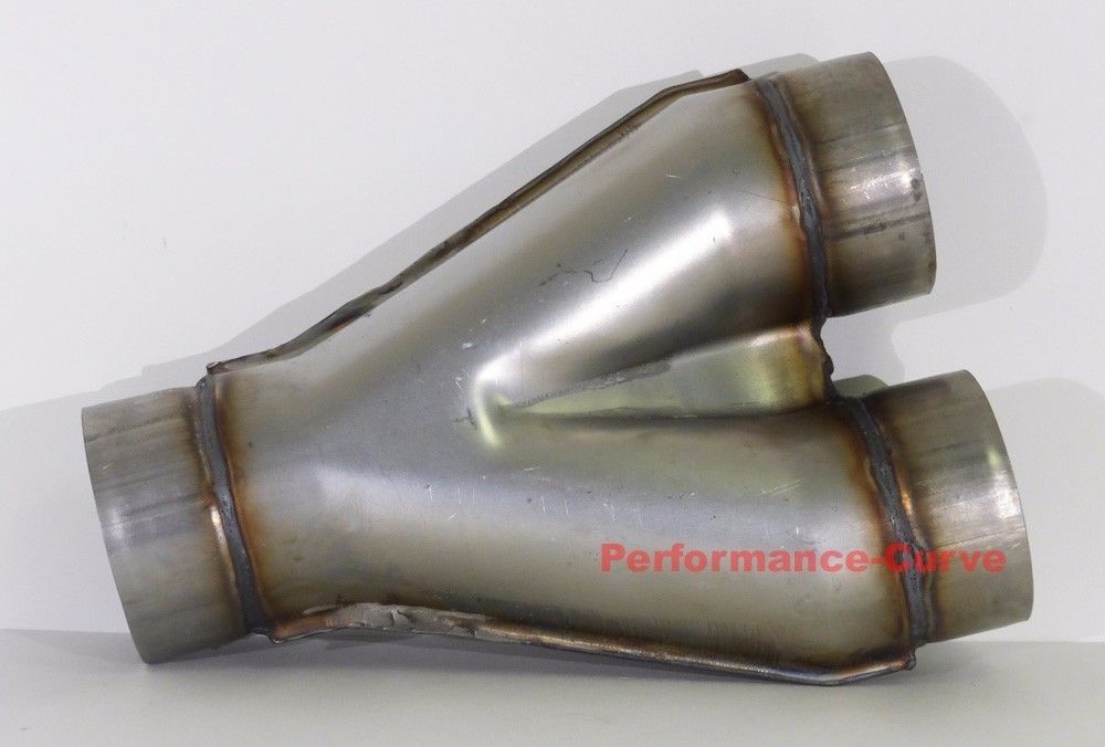 4" / 4" Y Pipe Stainless Steel Universal Custom Performance Exhaust
