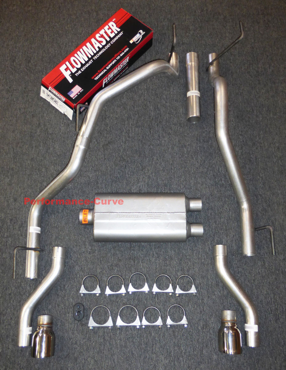 0917 Dodge Ram Catback Dual Exhaust Flowmaster 50 Series Muffler eBay