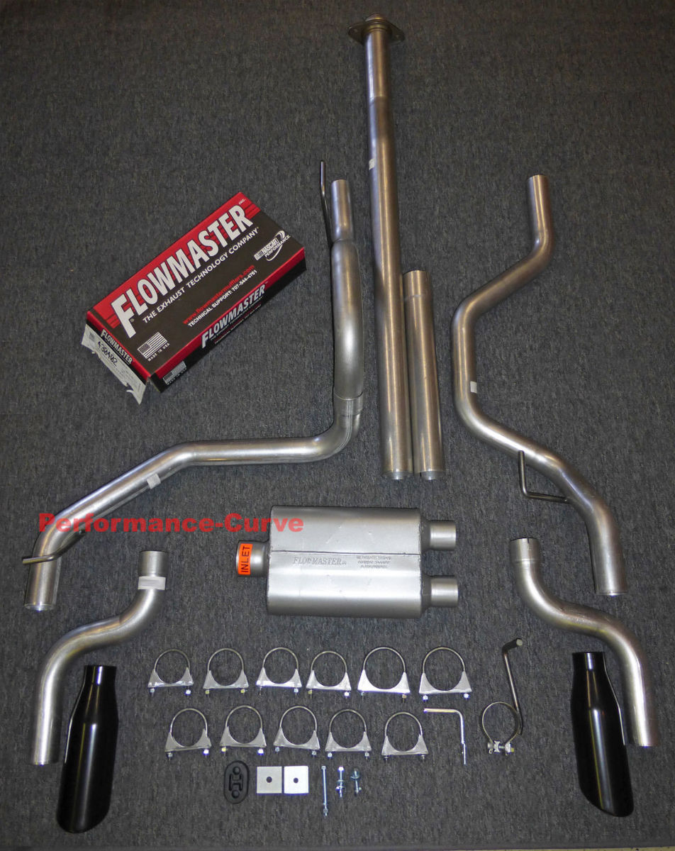 1517 Ford F150 F150 Dual Exhaust Kit w/ Flowmaster Original 40 eBay