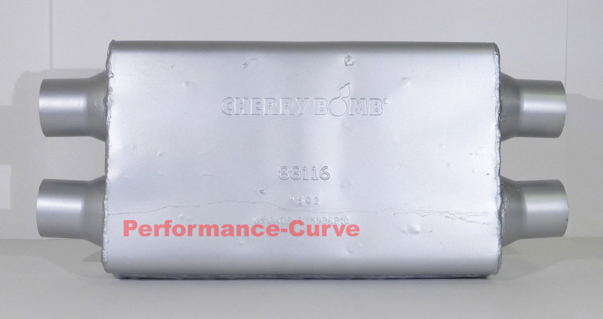 Cherry Bomb Vortex Performance Muffler 2.5" Dual / Dual 88116CB eBay