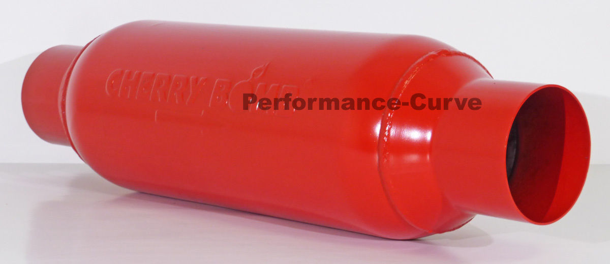 Cherry Bomb M80 Two Chamber Muffler 5" Round 3" In / Out M80300