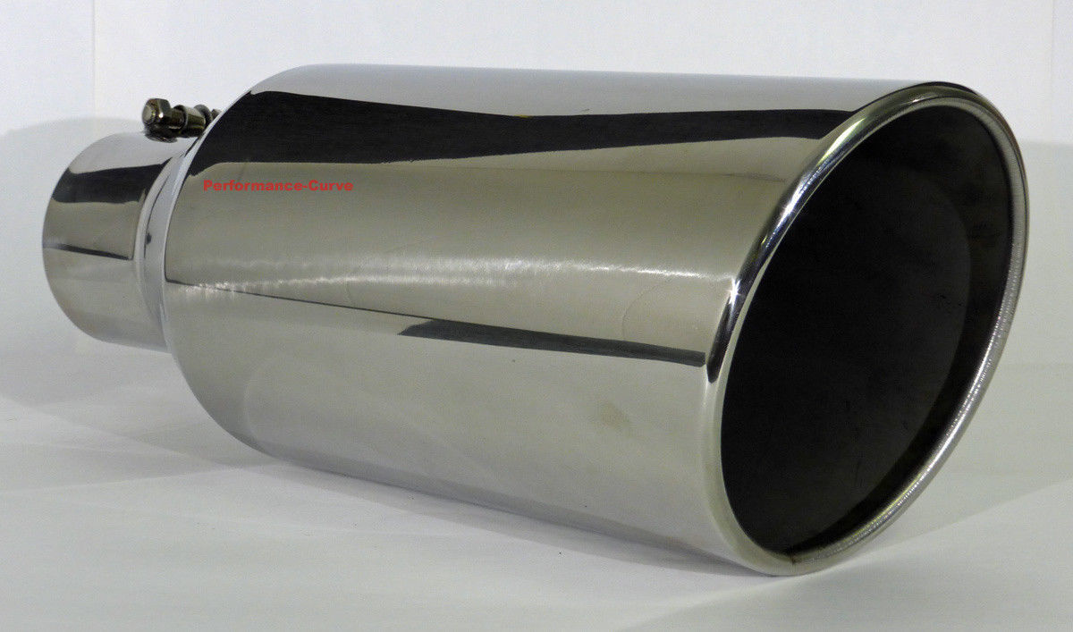 Diesel Stainless Steel Bolt On Exhaust Tip 4" Inlet 7" Outlet 18