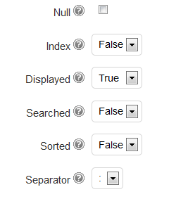 other custom fields settings