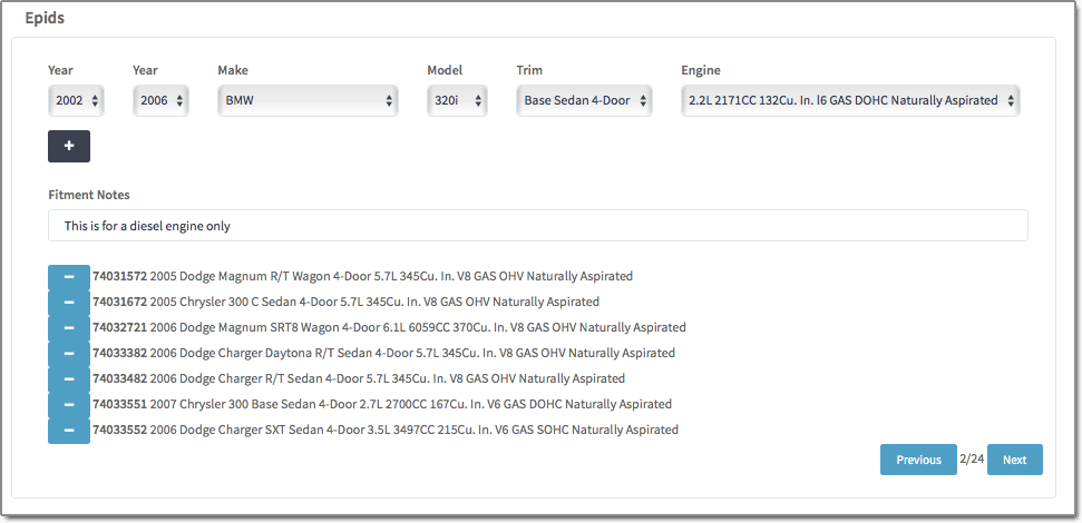 SureDone Fitment and Parts compatibility