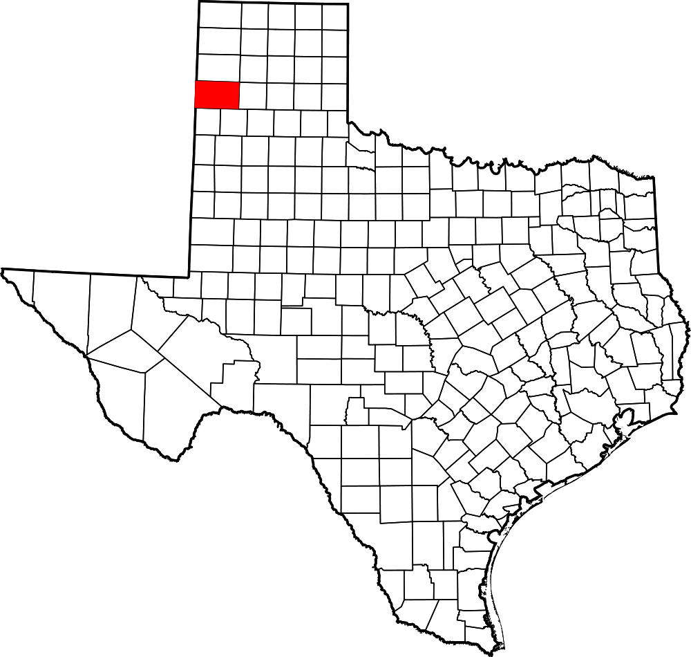 Deaf Smith County Map