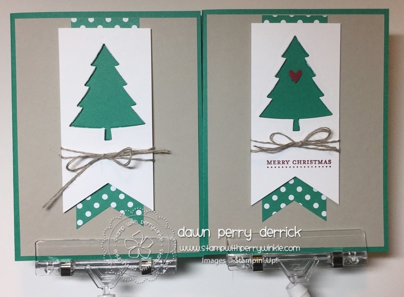 Pine Tree Card | TheseAreMyStamps