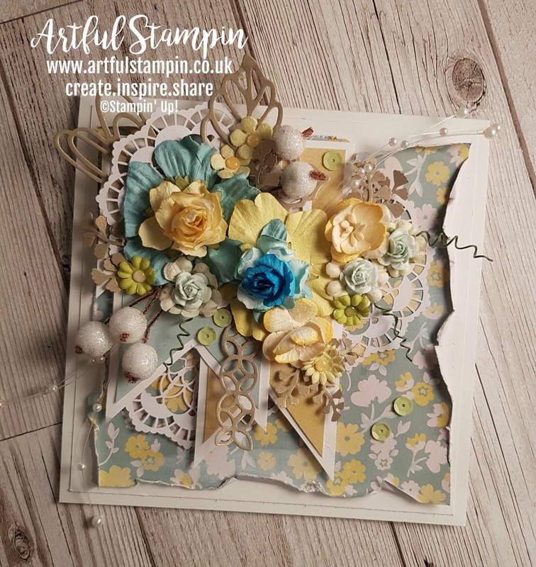 Floral Wedding Card Thesearemystamps