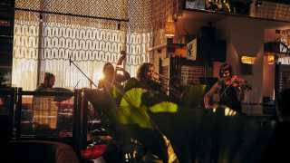 This is a photo of Live on Ten, the weekly live music session at Decimo, The Standard Hotel, London.